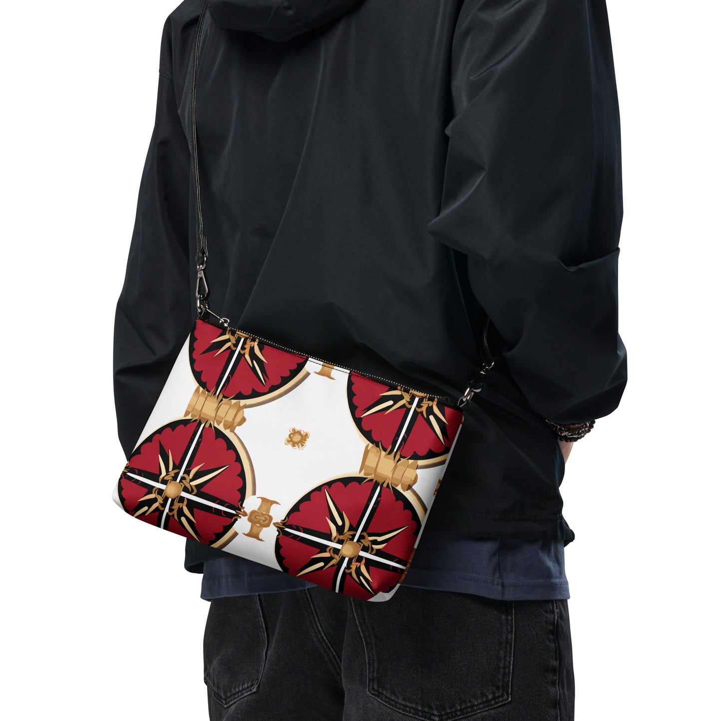 Anunakiz Akkadian Large Shields Crossbody bag