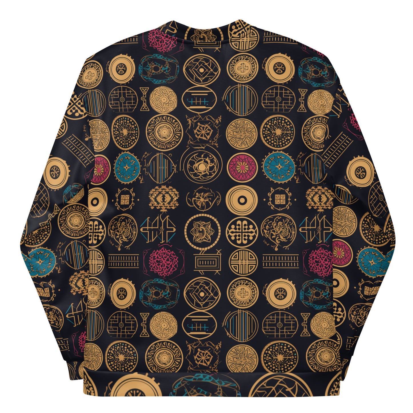 Anunakiz Mesopotamian Symbols Unisex Bomber Jacket