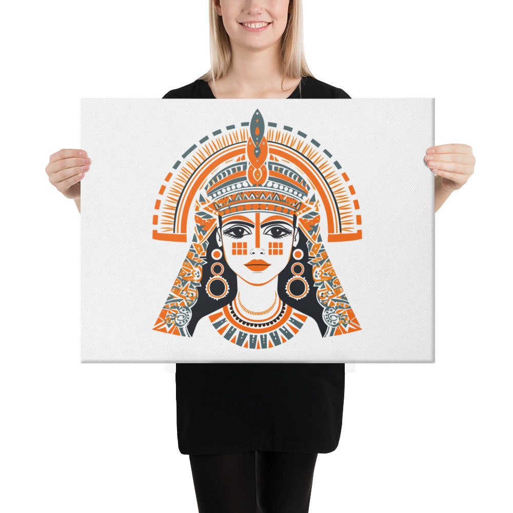 Anunakiz Sumerian Princess Canvas
