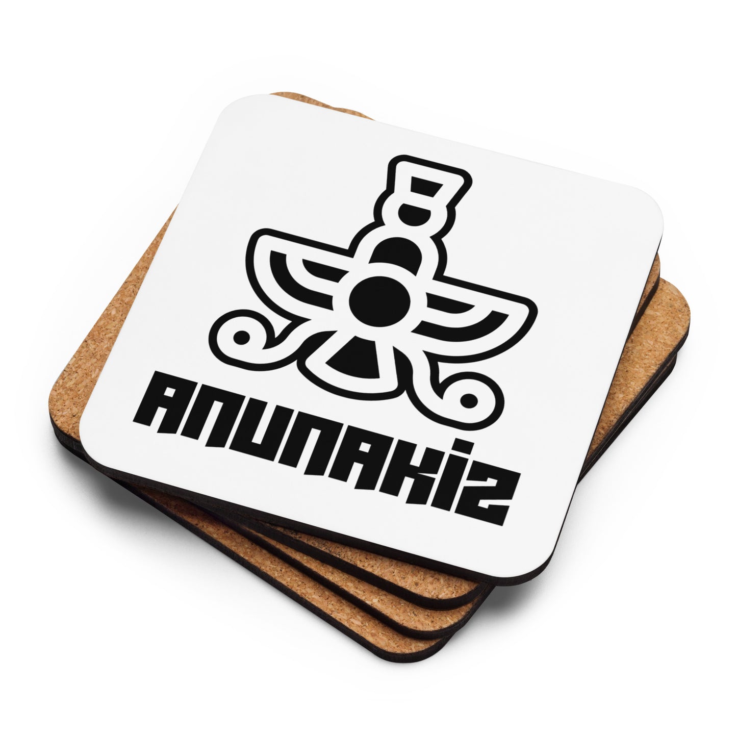 Anunakiz 777 Logo Cork-back coaster
