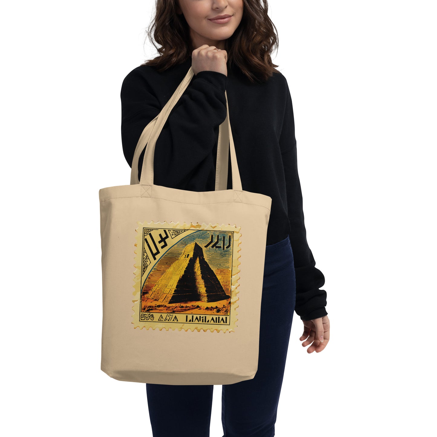 Anunakiz Ziggurat Stamp Eco Tote Bag