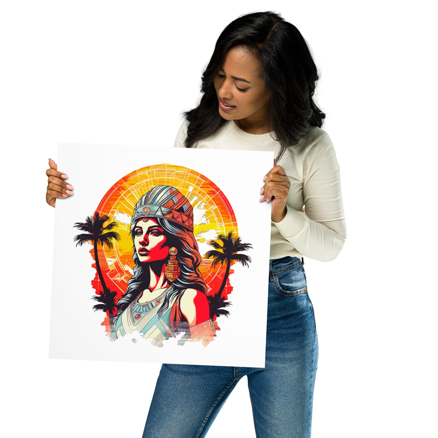 Anunakiz Sumerian Princess Poster