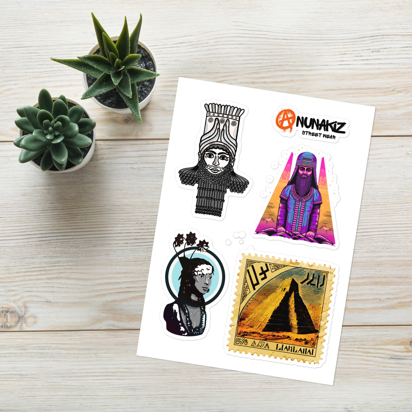 Anunakiz Mix 2 Sticker sheet