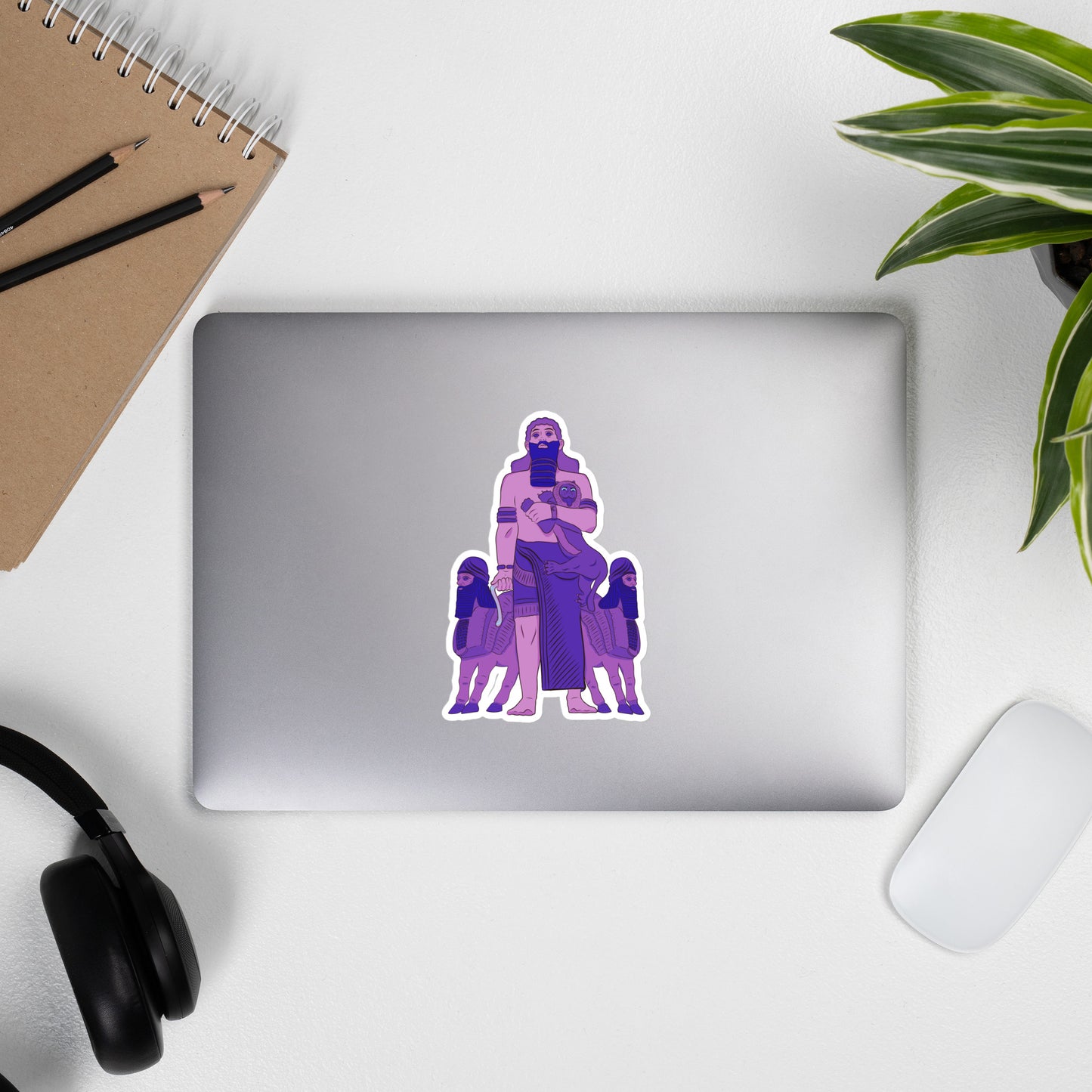 Anunakiz Purple Gilgamesh & Lamassu Sticker