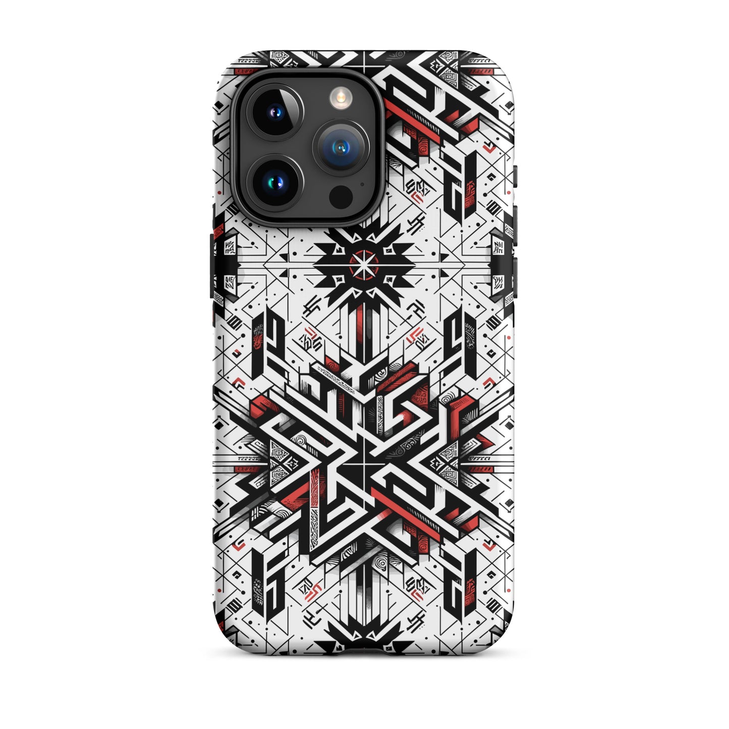 Anunakiz Assyrian Geometry Large Tough Case for iPhone®