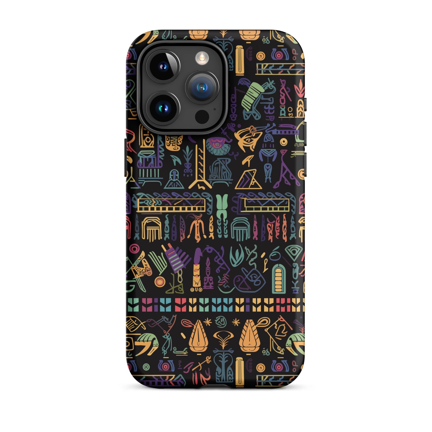 Anunakiz Mesopotamian Bedouin Symbols Tough Case for iPhone®