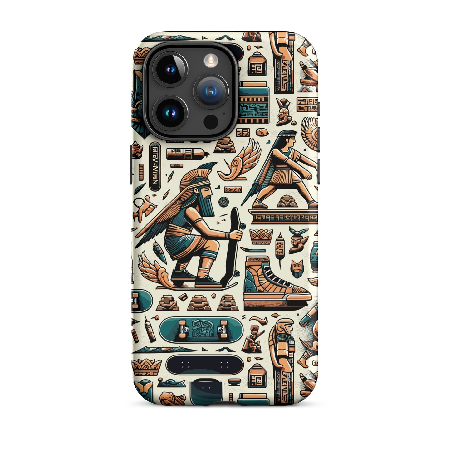 Anunakiz Mesopotamian Skater Culture Tough Case for iPhone®