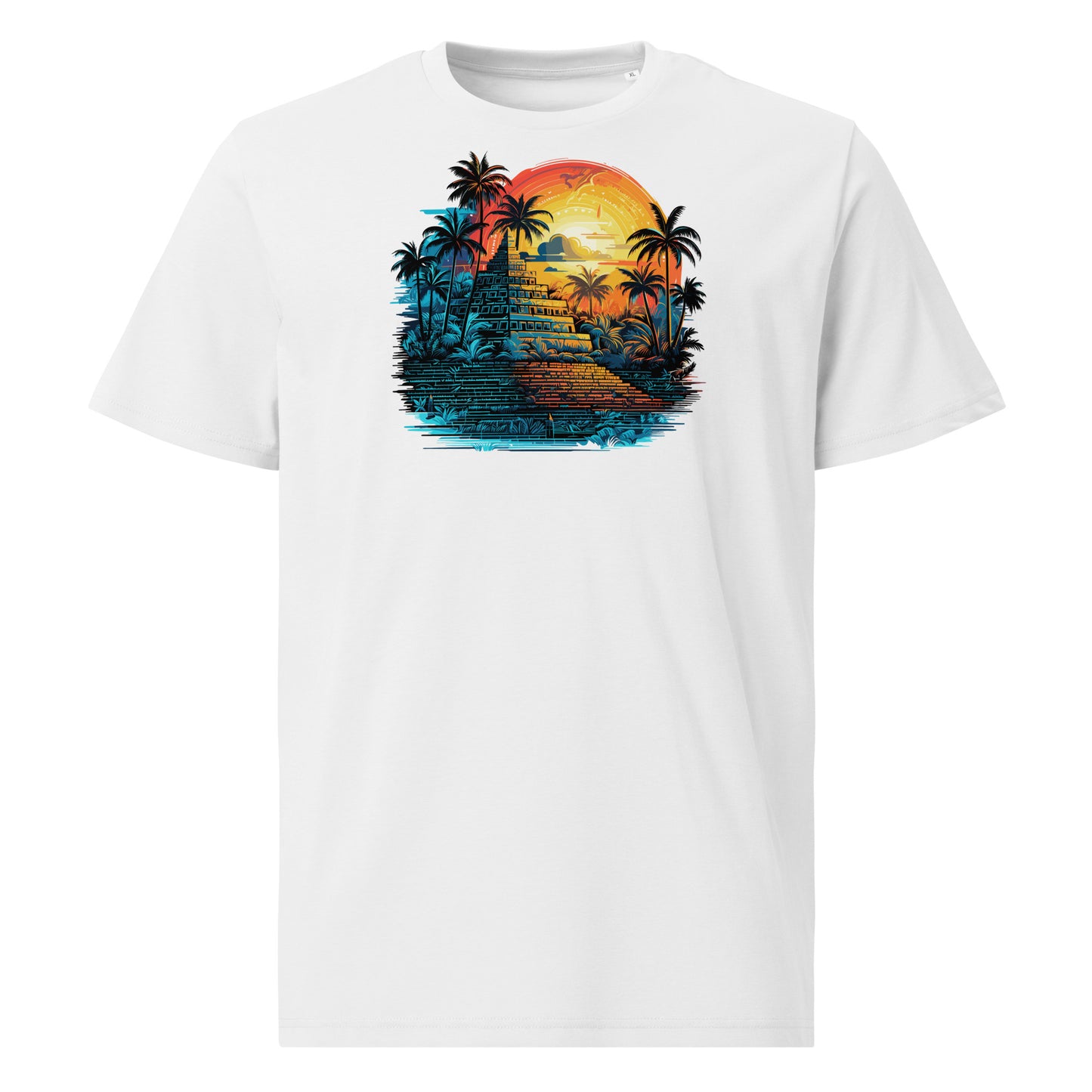 Anunakiz Sumerian Temple Unisex organic cotton t-shirt