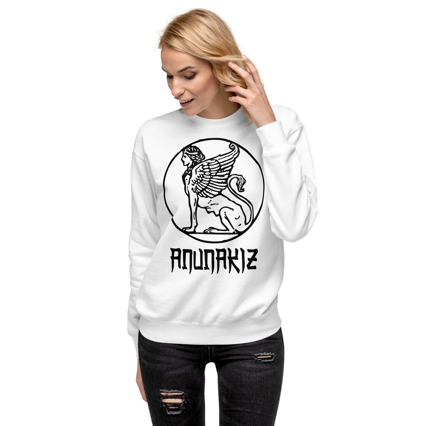 Anunakiz Sumerian Lamassu Unisex Premium Sweatshirt