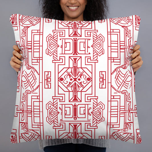 Anunakiz Sumerian Geometry Basic Pillow