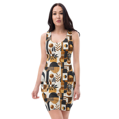 Anunakiz Sumerian Summer Bodycon dress