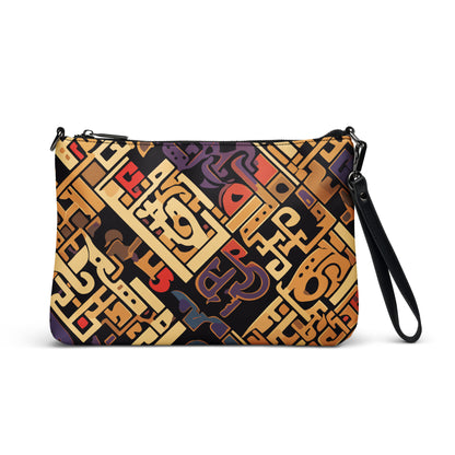 Anunakiz Sumerian Colors Large Pattern Crossbody bag