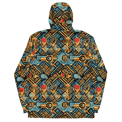 Anunakiz Eridu Pattern Men’s windbreaker