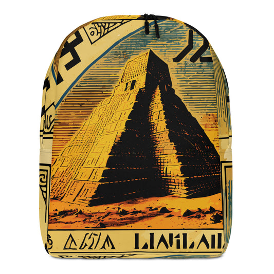 Anunnakiz Sumerian Ziggurat Stamp Backpack