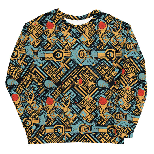 Anunakiz Eridu Pattern Unisex Sweatshirt