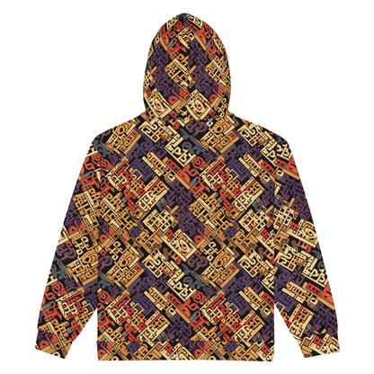Anunakiz Sumerian Royal Colors Unisex zip hoodie
