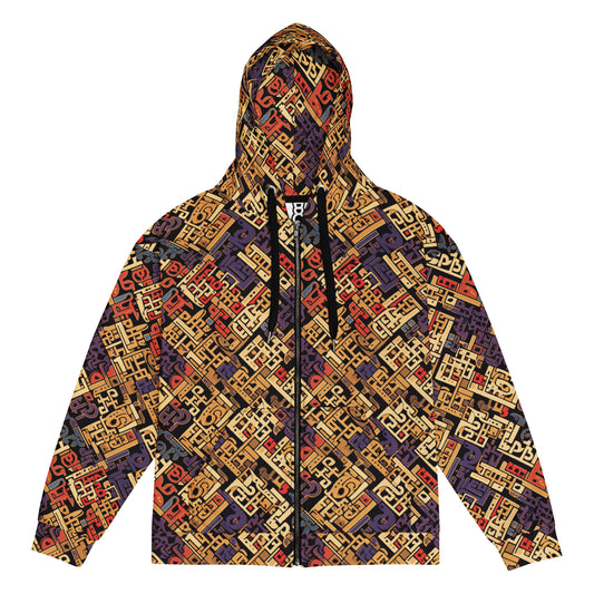 Anunakiz Sumerian Royal Colors Unisex zip hoodie