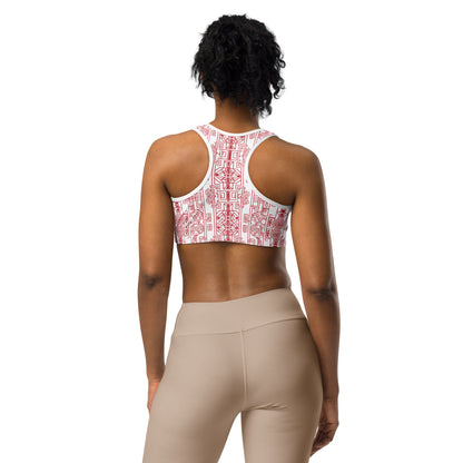 Anunakiz Mesopotamian Geometry Sports bra