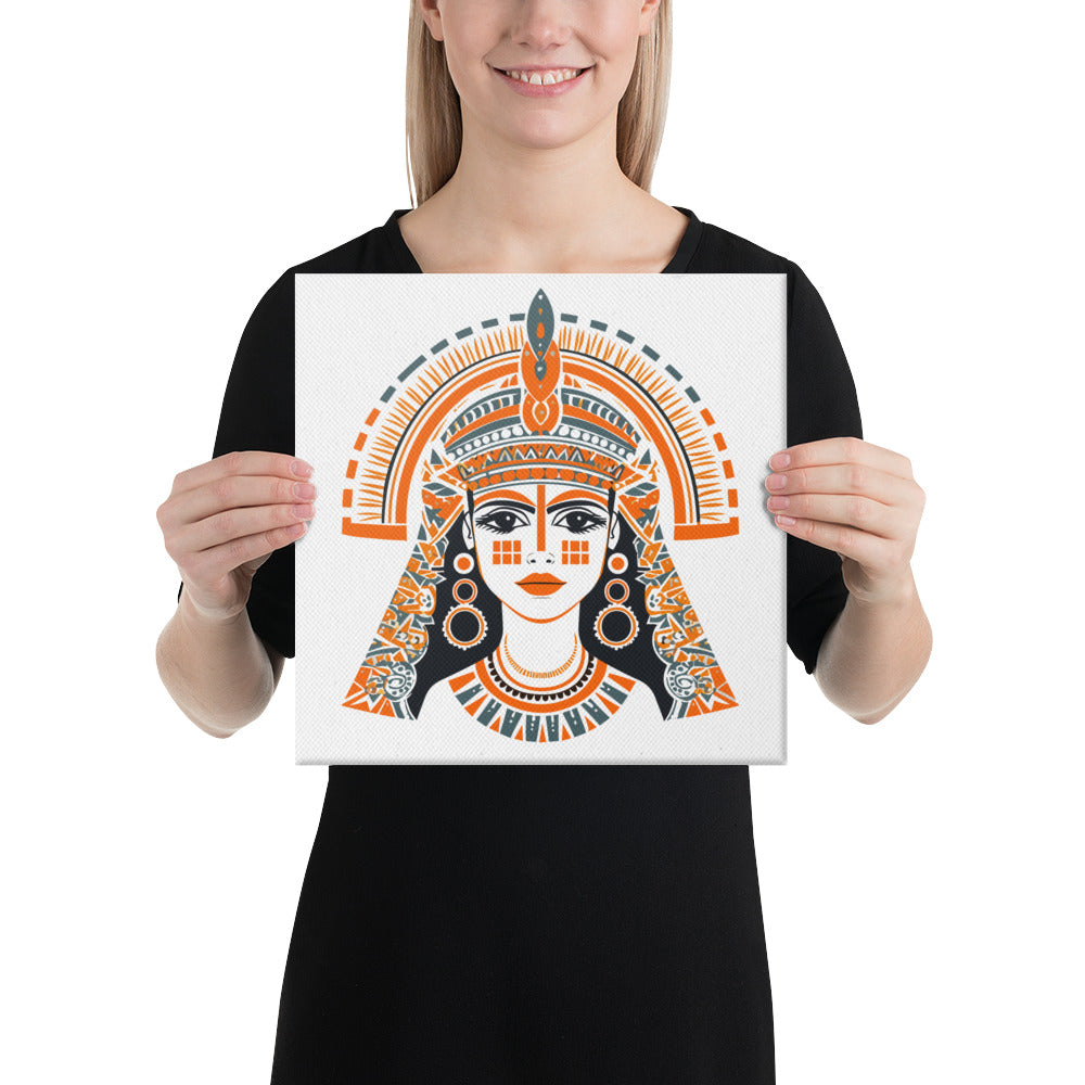 Anunakiz Sumerian Princess Canvas