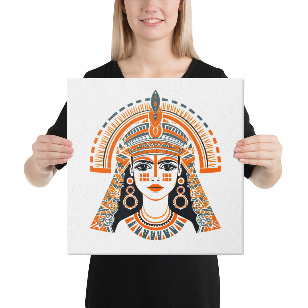 Anunakiz Sumerian Princess Canvas