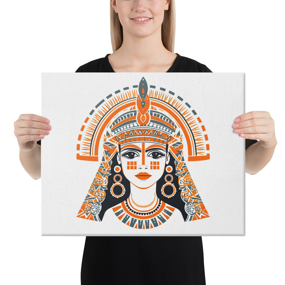 Anunakiz Sumerian Princess Canvas