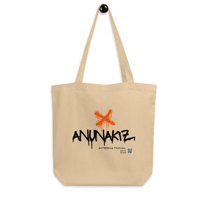 Anunakiz Graffiti Logo White Eco Tote Bag