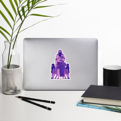 Anunakiz Purple Gilgamesh & Lamassu Sticker