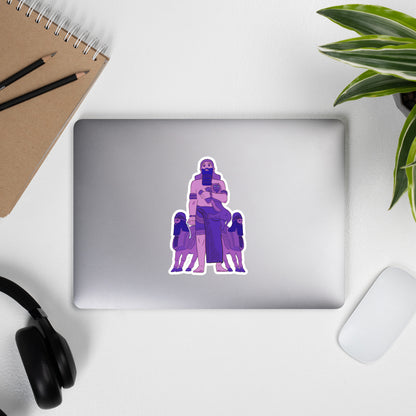 Anunakiz Purple Gilgamesh & Lamassu Sticker