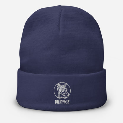 Anunakiz Sumerian Lamassu Embroidered Beanie