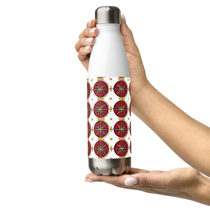 Anunakiz Akkadian Shields Pattern Stainless steel water bottle