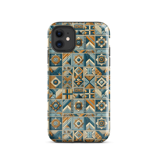 Anunakiz Sumerian Geometry Wall Tough Case for iPhone®