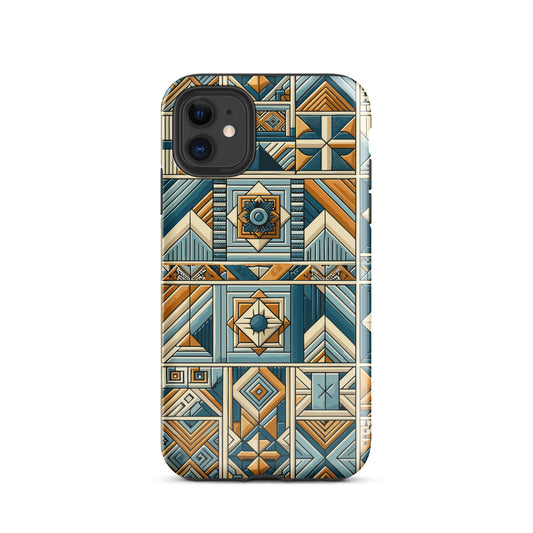 Anunakiz Sumerian Geometry Wall Large Tough Case for iPhone®