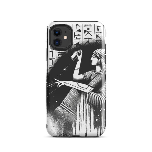 Anunakiz Sumerian Graffiti Goddess Tough Case for iPhone®