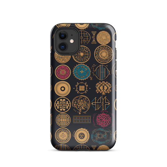 Anunakiz Mesopotamian Symbols Tough Case for iPhone®