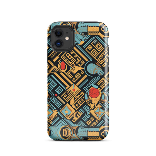 Anunakiz Eridu Pattern Tough Case for iPhone®