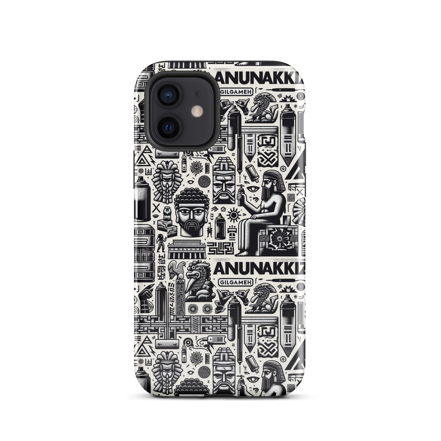 Anunakiz Ancient Graffiti Pattern Tough Case for iPhone®