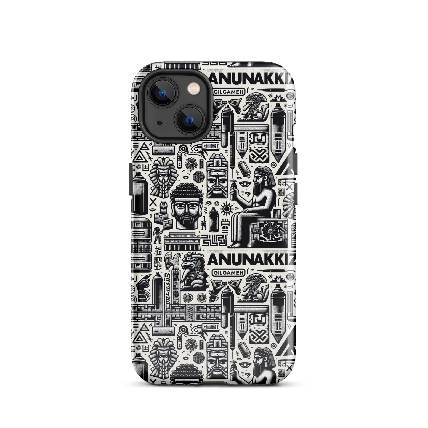 Anunakiz Ancient Graffiti Pattern Tough Case for iPhone®