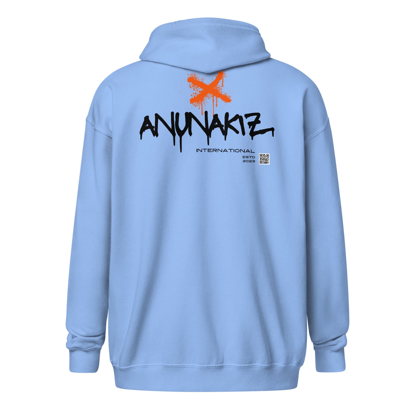 Anunakiz Anarchy Unisex heavy blend zip hoodie