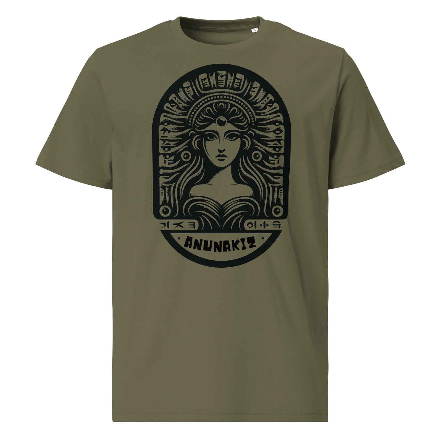Anunakiz Sumerian Goddess Logo Unisex organic cotton t-shirt