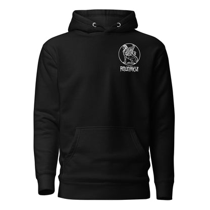 Anunakiz Sumerian Lamassu White Logo  Unisex Hoodie