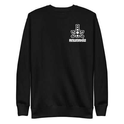 Anunakiz 777 White Logo Unisex Premium Sweatshirt