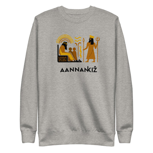 Anunakiz Hammurabi & Anu Unisex Premium Sweatshirt