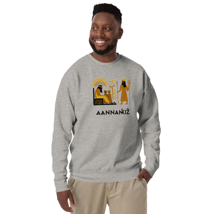 Anunakiz Hammurabi & Anu Unisex Premium Sweatshirt