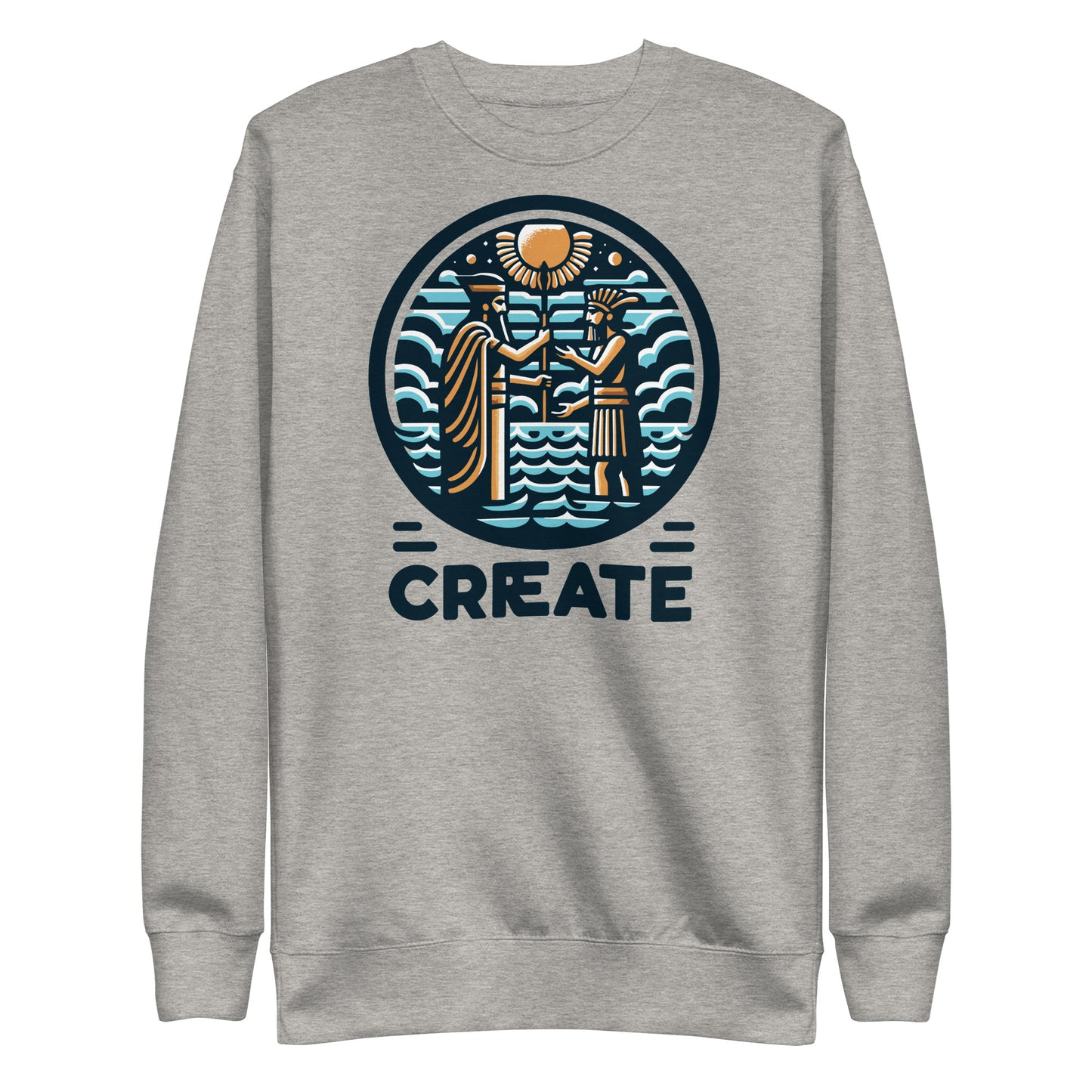 Anunakiz Create Sumerian LOGO Unisex Premium Sweatshirt