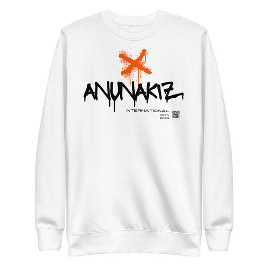 Anunakiz Graffiti Logo Unisex Premium Sweatshirt