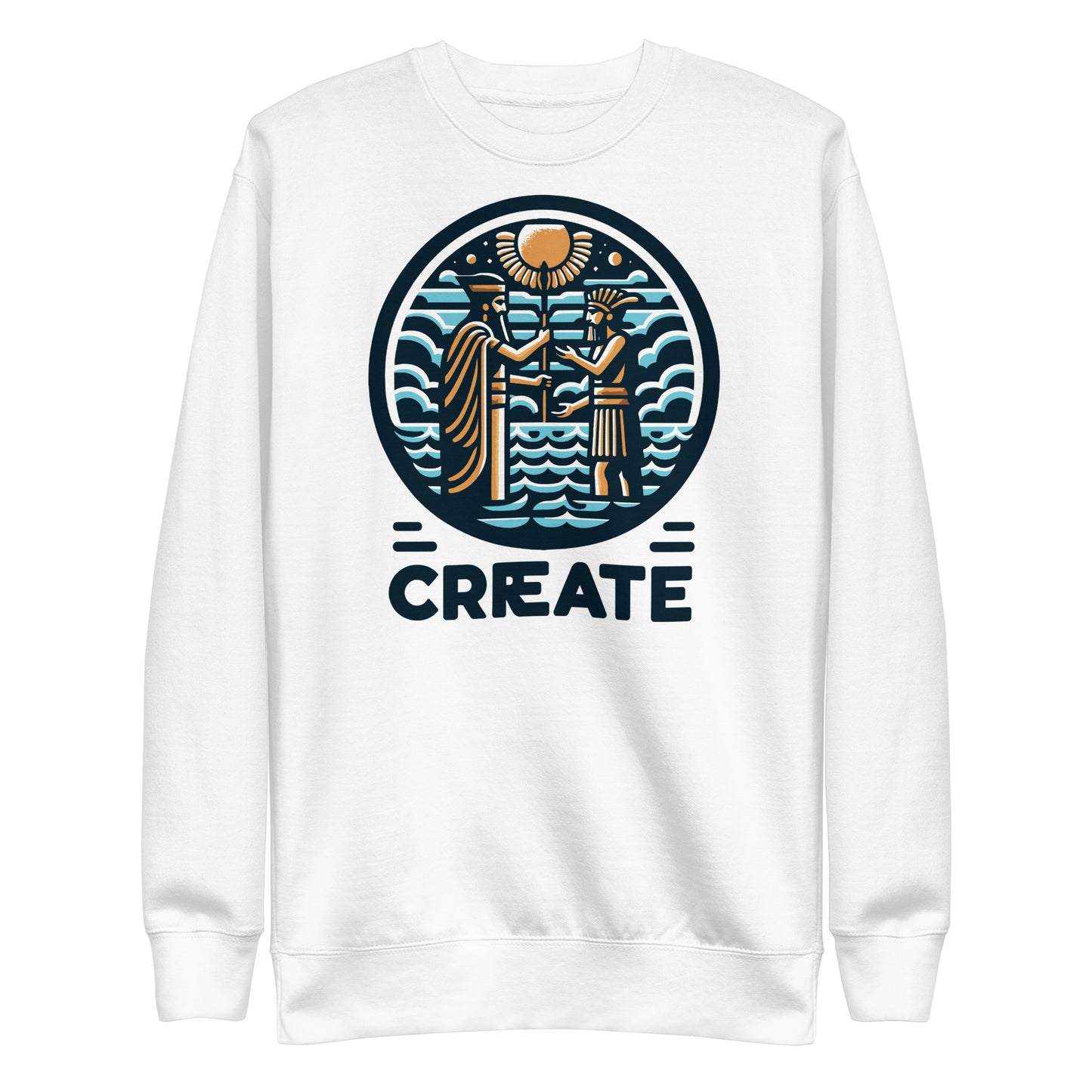 Anunakiz Create Sumerian LOGO Unisex Premium Sweatshirt