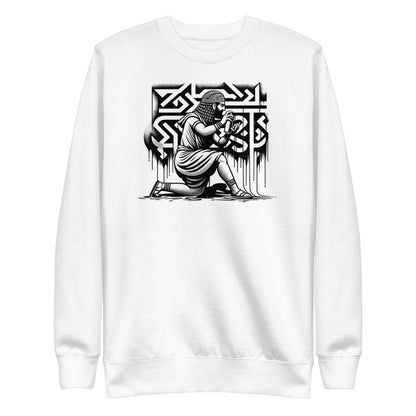 Anunakiz Sumerian Calligraffiti Artist Unisex Premium Sweatshirt